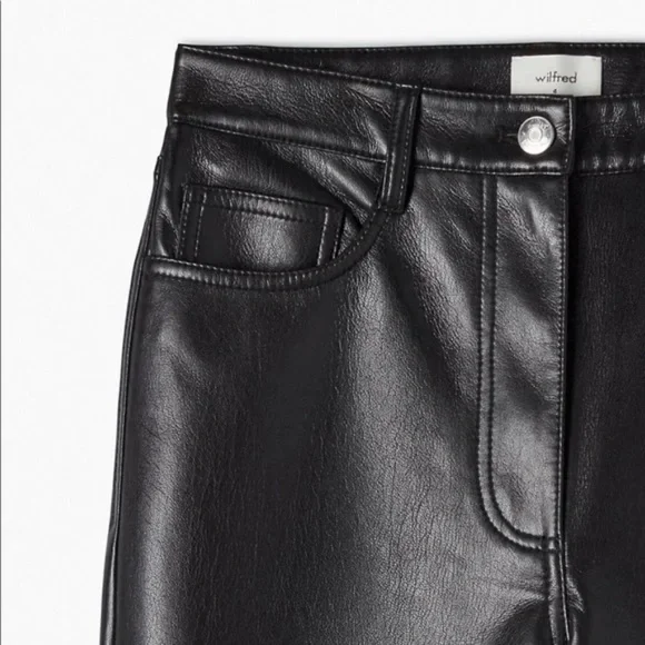 Wilfred Melina vegan leather pants 0 - Picture 12 of 16